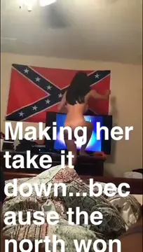 Your bully and girlfriend were assigned to a project on the civil war. They had to come up with a way to pay reparations to black people.