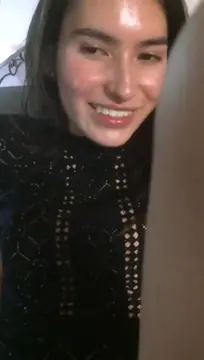 Precum dripping from her tiny cock. So pretty 😍