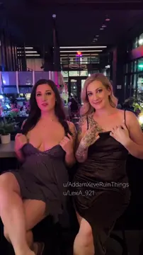 "Can I ask her back to our hotel tonight?" Threesome
