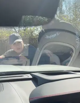 Doggystyle at McDonald's drive-tru
