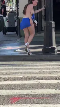 What a lovely blue dress - Free TikTok Porn Video