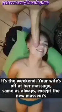 Her first time with new masseur