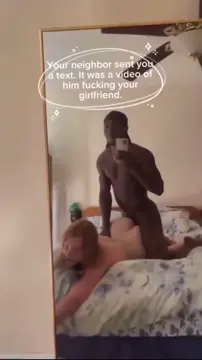 He had been flirting with her for a while. She finally gave in.